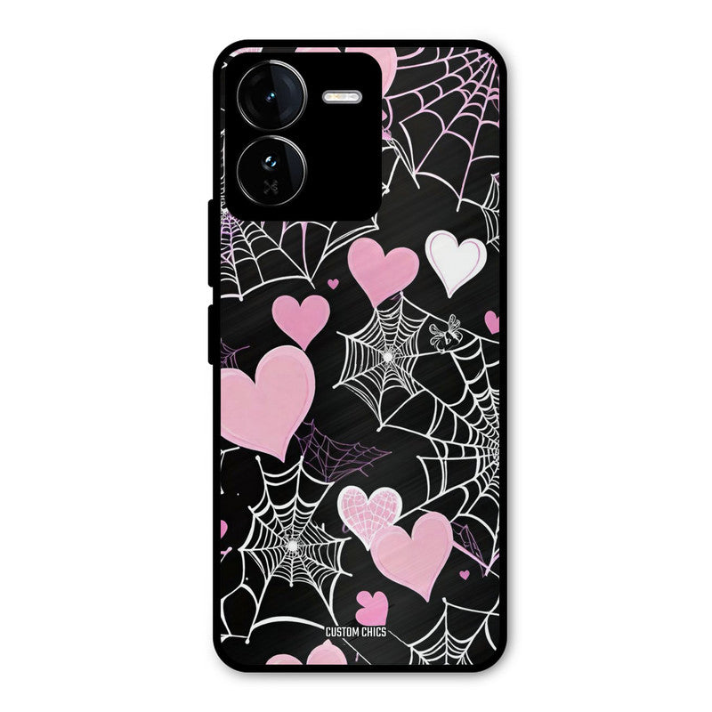 Purple Net iQOO Z9 Mobile Back Cover - Aesthetic PrintShield Case