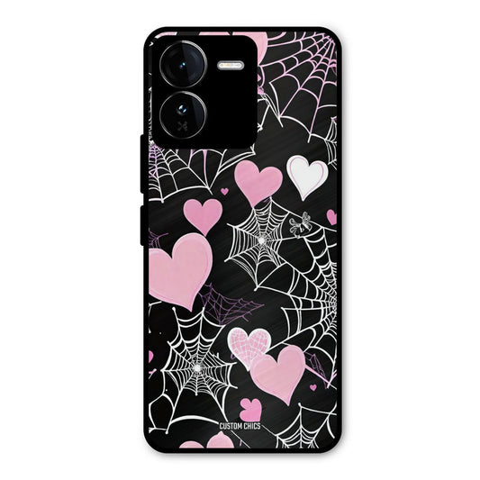 Purple Net iQOO Z9 Mobile Back Cover - Aesthetic PrintShield Case