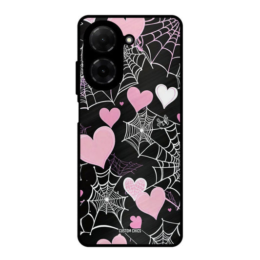 Purple Net Poco C71 Mobile Back Cover - Aesthetic PrintShield Case