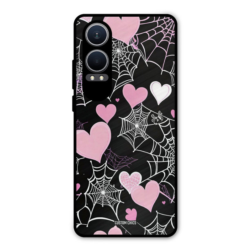 Purple Net Oneplus Nord CE4 Lite Mobile Back Cover - Aesthetic PrintShield Case