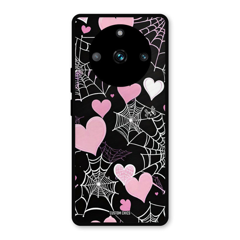 Purple Net Realme 11 Pro Plus Mobile Back Cover - Aesthetic PrintShield Case