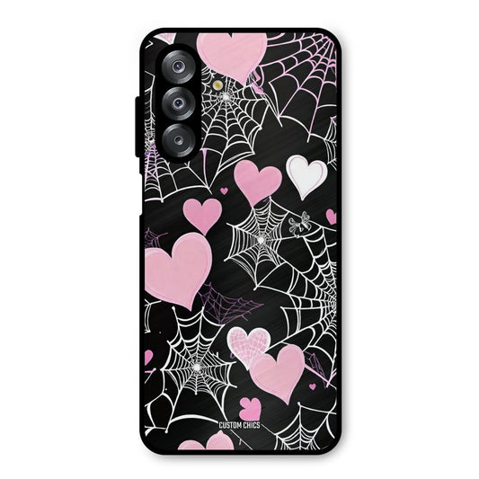Purple Net Samsung Galaxy A26 Mobile Back Cover - Aesthetic PrintShield Case