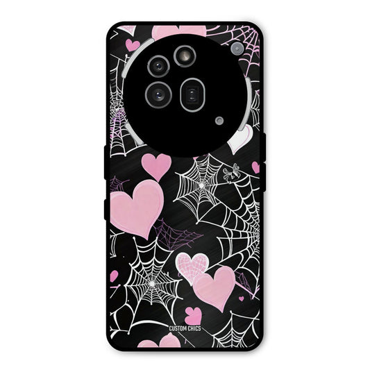 Purple Net Nothing Phone 3A Pro Mobile Back Cover - Aesthetic PrintShield Case