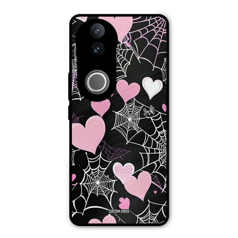 Purple Net Vivo V50 Mobile Back Cover - Aesthetic PrintShield Case