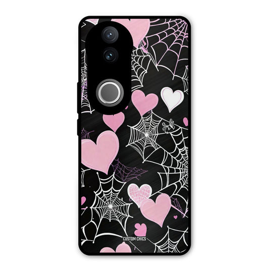 Purple Net Vivo V50 Mobile Back Cover - Aesthetic PrintShield Case