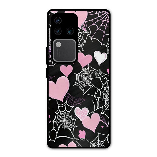 Purple Net Vivo V30 Pro Mobile Back Cover - Aesthetic PrintShield Case