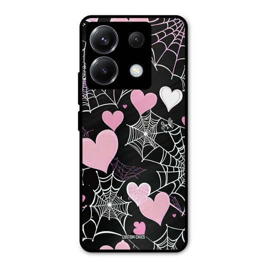 Purple Net Poco X6 Mobile Back Cover - Aesthetic PrintShield Case