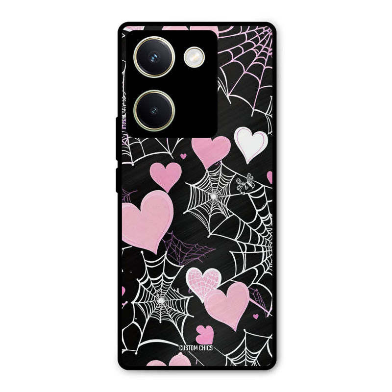 Purple Net Vivo Y200 Pro Mobile Back Cover - Aesthetic PrintShield Case