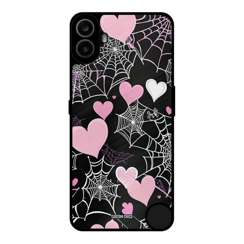 Purple Net Nothing CMF Phone 1 Mobile Back Cover - Aesthetic PrintShield Case