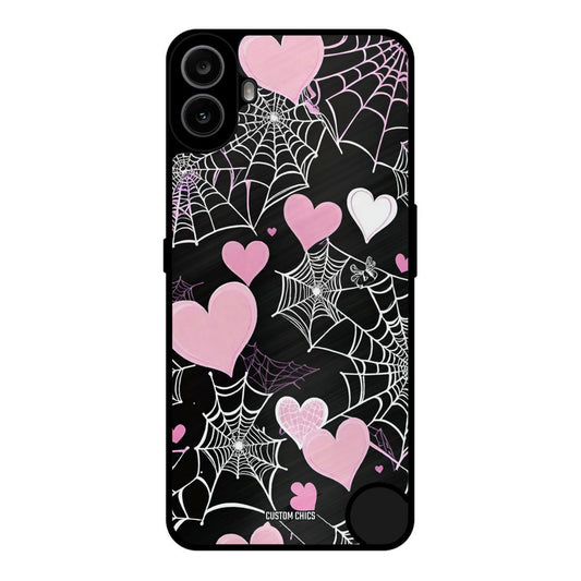 Purple Net Nothing CMF Phone 1 Mobile Back Cover - Aesthetic PrintShield Case