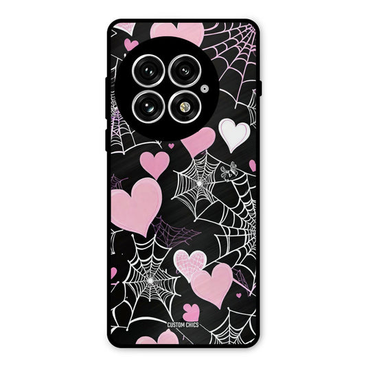 Purple Net Oneplus 13 Mobile Back Cover - Aesthetic PrintShield Case