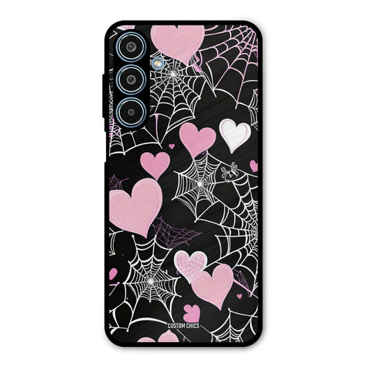 Purple Net Samsung Galaxy M35 5G Mobile Back Cover - Aesthetic PrintShield Case