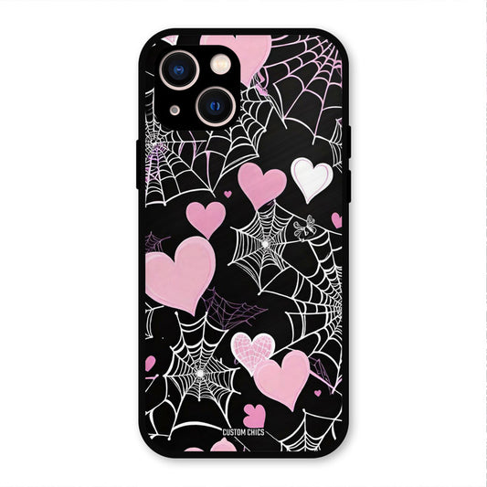 Purple Net iPhone 13 Mobile Back Cover - Aesthetic PrintShield Case
