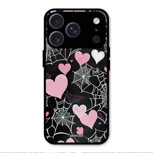 Purple Net iPhone 17 Pro Max Mobile Back Cover - Aesthetic PrintShield Case