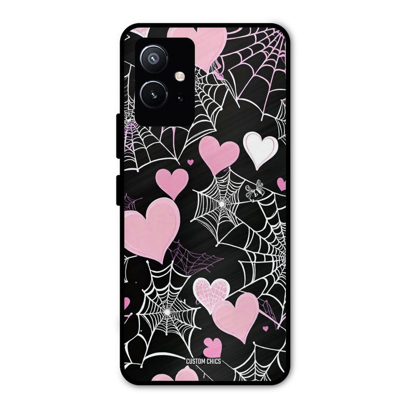 Purple Net Vivo Y75 5G Mobile Back Cover - Aesthetic PrintShield Case