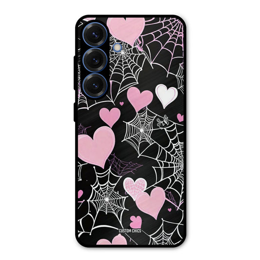 Purple Net Samsung Galaxy S25 Mobile Back Cover - Aesthetic PrintShield Case