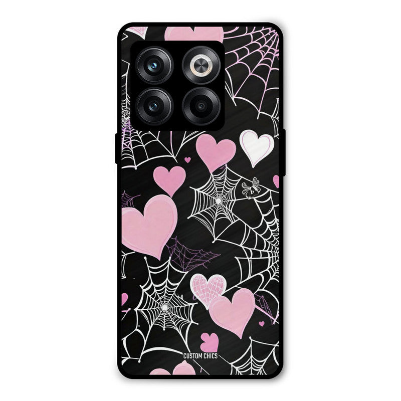 Purple Net Oneplus 10T Mobile Back Cover - Aesthetic PrintShield Case