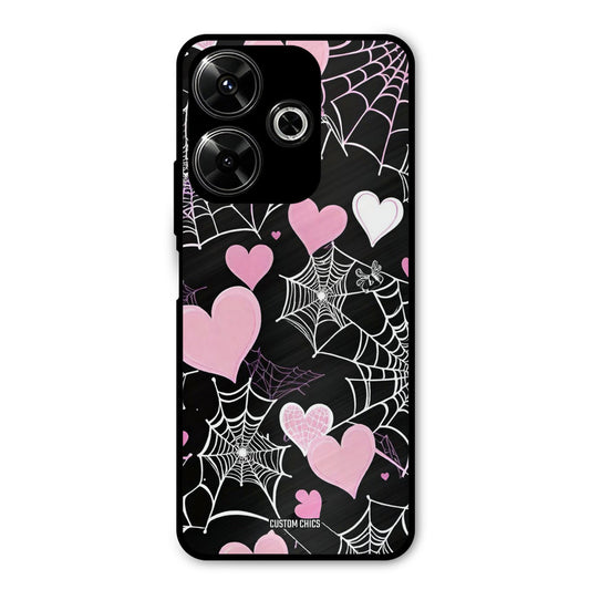 Purple Net Redmi 13 5G Mobile Back Cover - Aesthetic PrintShield Case