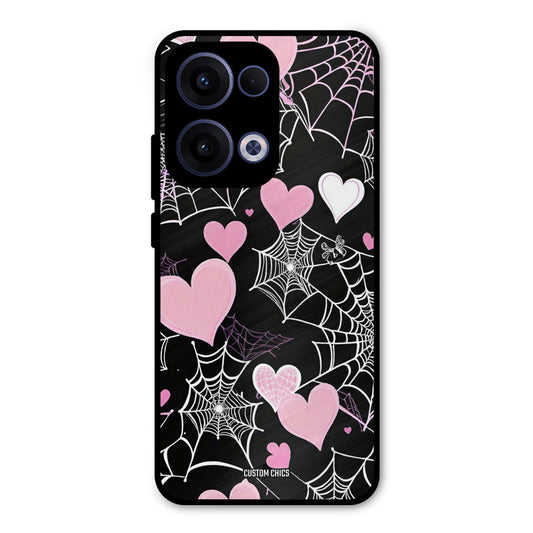 Purple Net Oppo Reno 13 5G Mobile Back Cover - Aesthetic PrintShield Case