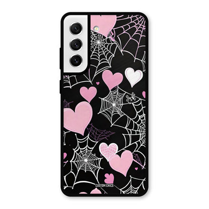 Purple Net Samsung Galaxy S21 FE 5G Mobile Back Cover - Aesthetic PrintShield Case