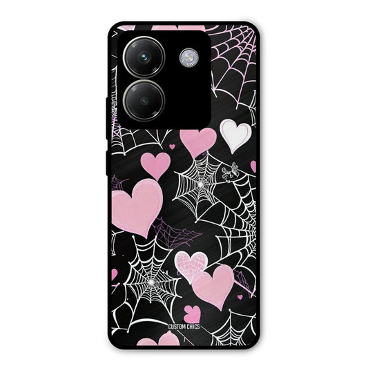 Purple Net Poco M7 Pro Mobile Back Cover - Aesthetic PrintShield Case