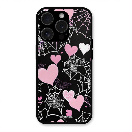 Purple Net iPhone 15 Pro Max Mobile Back Cover - Aesthetic PrintShield Case