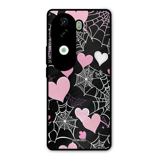 Purple Net Vivo V40e Mobile Back Cover - Aesthetic PrintShield Case