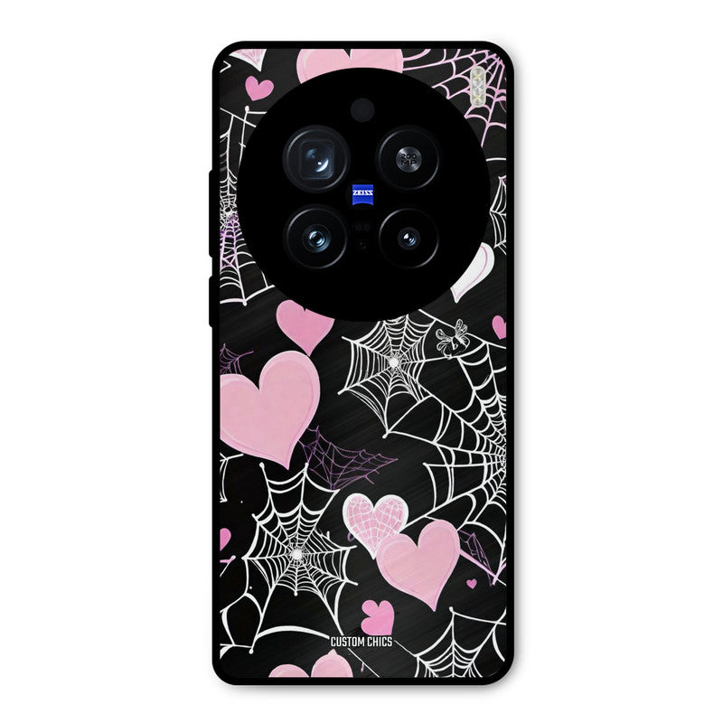Purple Net Vivo X200 Pro Mobile Back Cover - Aesthetic PrintShield Case