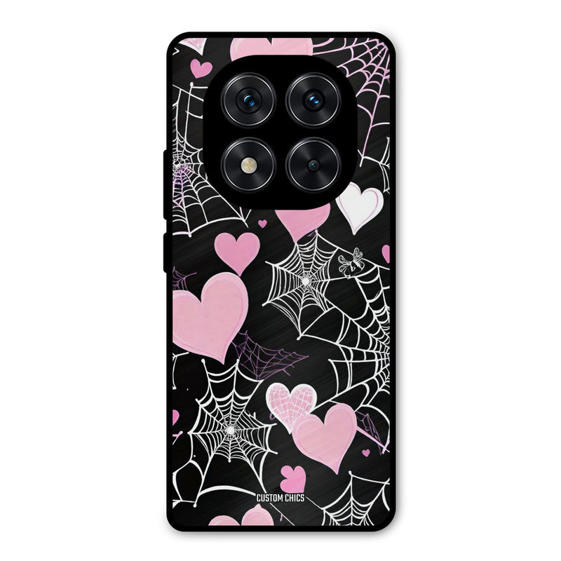 Purple Net Redmi Note 14 Pro Mobile Back Cover - Aesthetic PrintShield Case