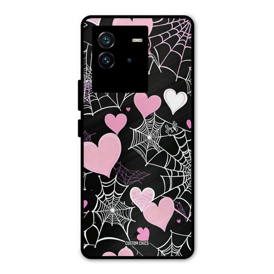 Purple Net iQOO Neo 6 5G Mobile Back Cover - Aesthetic PrintShield Case