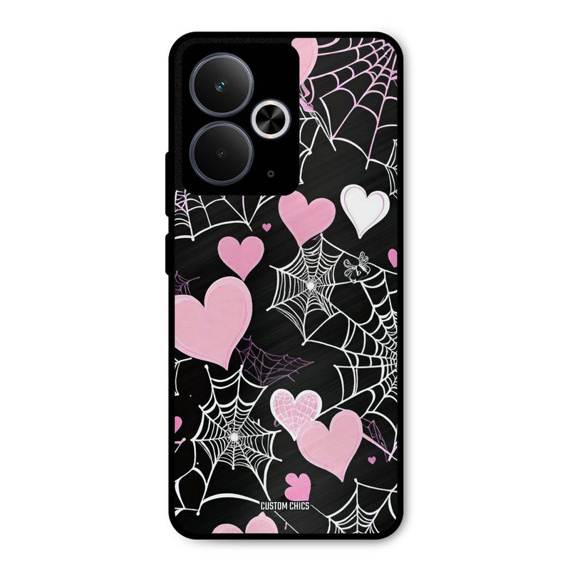 Purple Net Realme 14T Mobile Back Cover - Aesthetic PrintShield Case