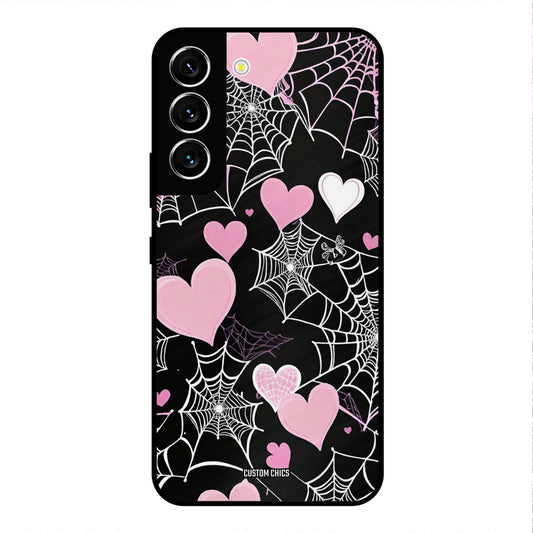 Purple Net Samsung Galaxy S22 Mobile Back Cover - Aesthetic PrintShield Case