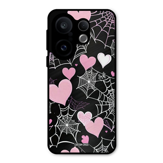 Purple Net Vivo X200 FE Mobile Back Cover - Aesthetic PrintShield Case