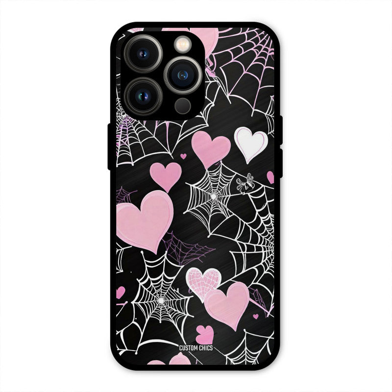 Purple Net iPhone 13 Pro Mobile Back Cover - Aesthetic PrintShield Case
