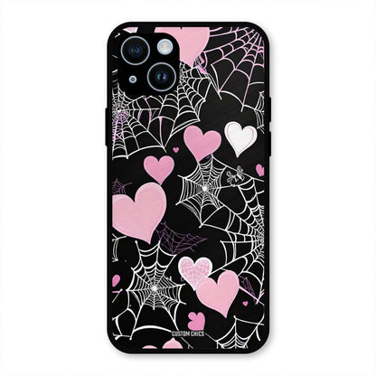 Purple Net iPhone 14 Plus Mobile Back Cover - Aesthetic PrintShield Case