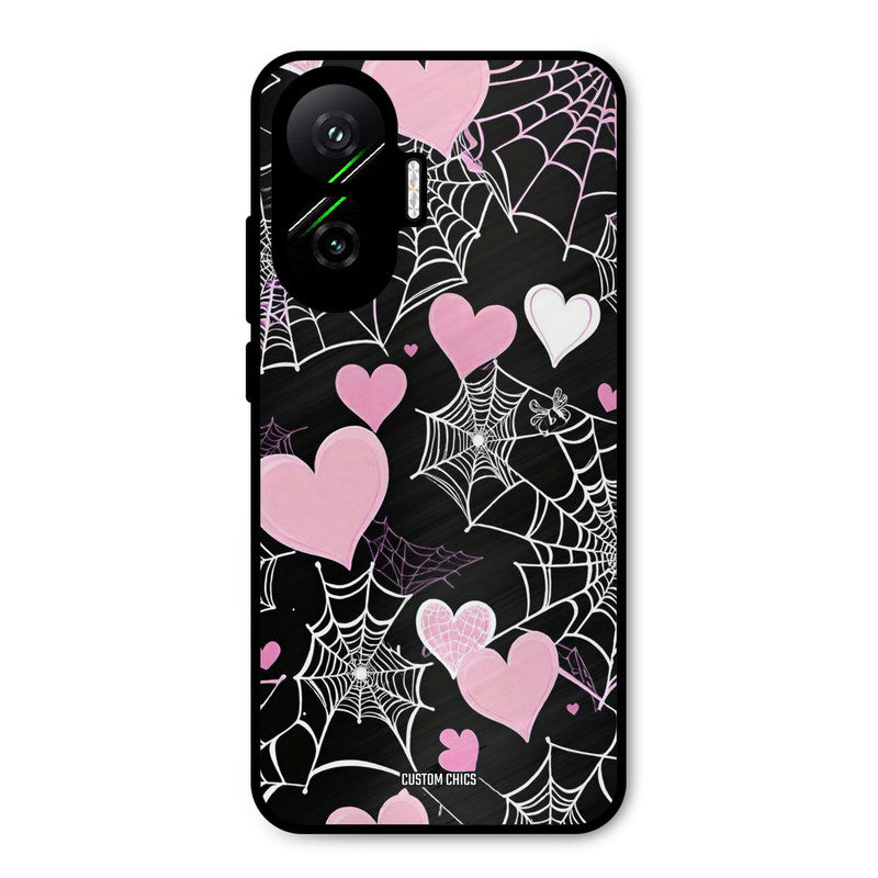Purple Net Poco F7 5G Mobile Back Cover - Aesthetic PrintShield Case