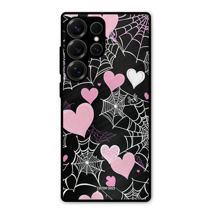 Purple Net Samsung Galaxy S25 Ultra Mobile Back Cover - Aesthetic PrintShield Case
