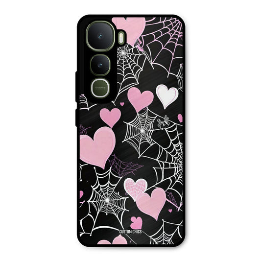 Purple Net Vivo Y400 Mobile Back Cover - Aesthetic PrintShield Case