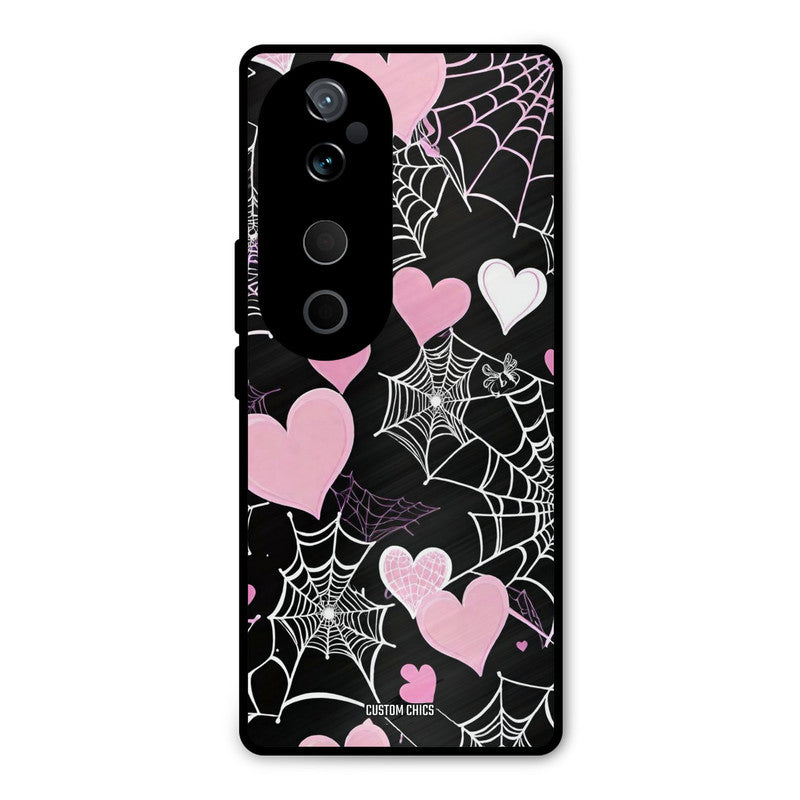 Purple Net Vivo V40 Mobile Back Cover - Aesthetic PrintShield Case