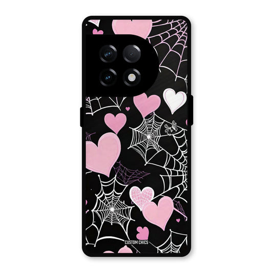 Purple Net OnePlus 11R Mobile Back Cover - Aesthetic PrintShield Case