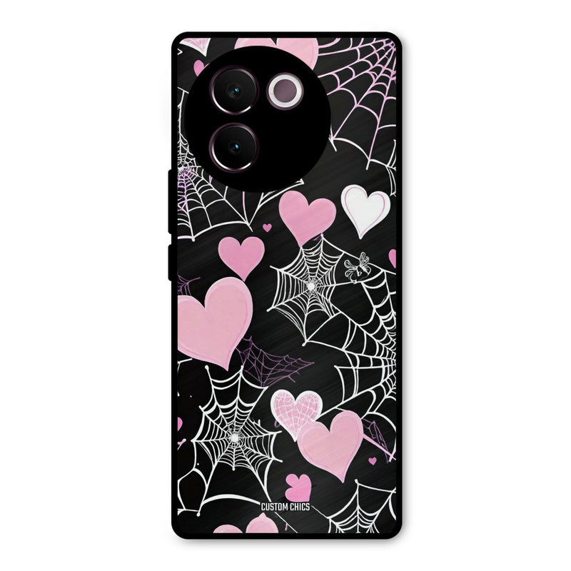 Purple Net Vivo V30e Mobile Back Cover - Aesthetic PrintShield Case