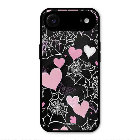 Purple Net iPhone Air Mobile Back Cover - Aesthetic PrintShield Case