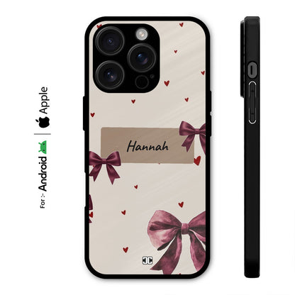 Purple Ribbon Case – Premium PrintShield Mobile Cover