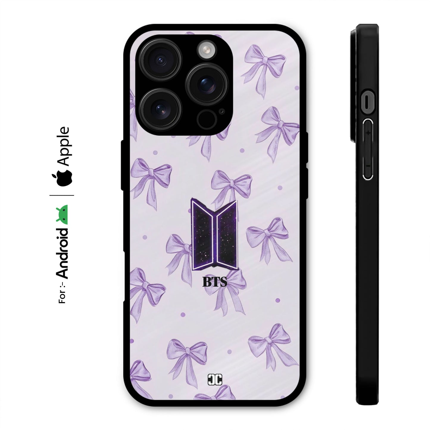 Purple Ribbons Case – Premium PrintShield Mobile Cover