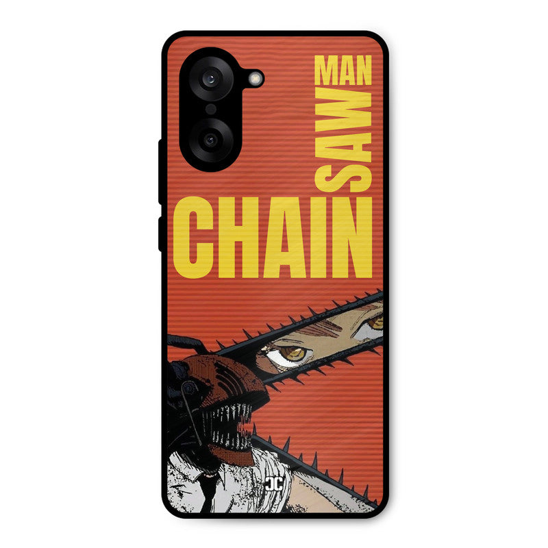 Raging Chainsaw Oneplus Nord CE5 Mobile Back Cover - Anime PrintShield Case
