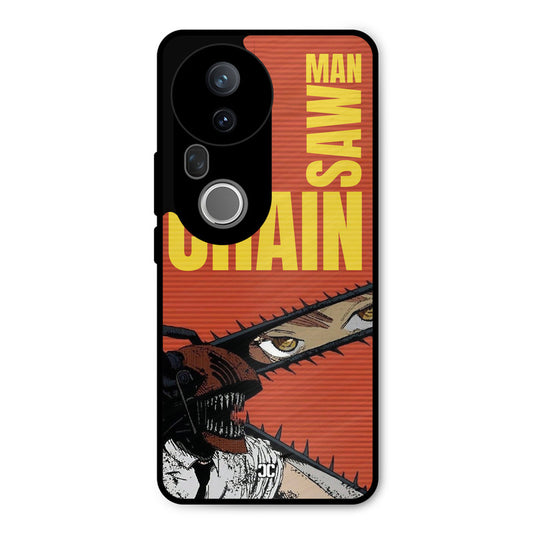 Raging Chainsaw Vivo T4 Ultra Mobile Back Cover - Anime PrintShield Case
