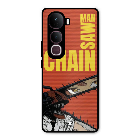 Raging Chainsaw Vivo Y400 Pro Mobile Back Cover - Anime PrintShield Case