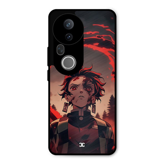 Raging tanjiro Vivo T4 Ultra Mobile Back Cover - Anime PrintShield Case