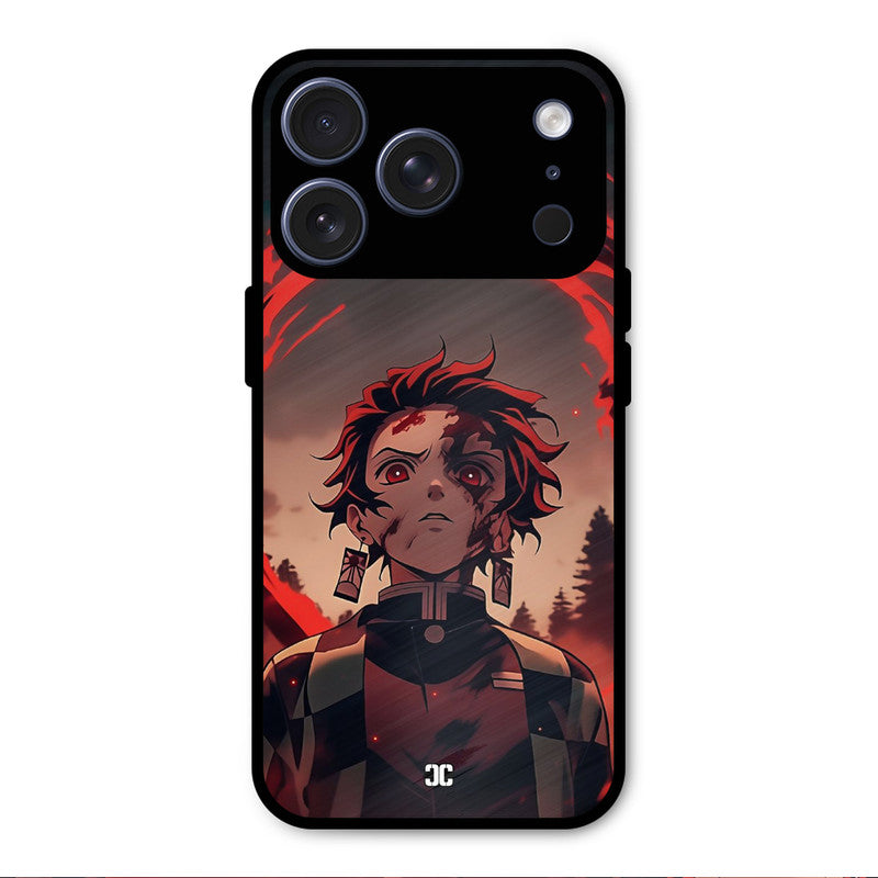 Raging tanjiro iPhone 17 Pro Max Mobile Back Cover - Anime PrintShield Case