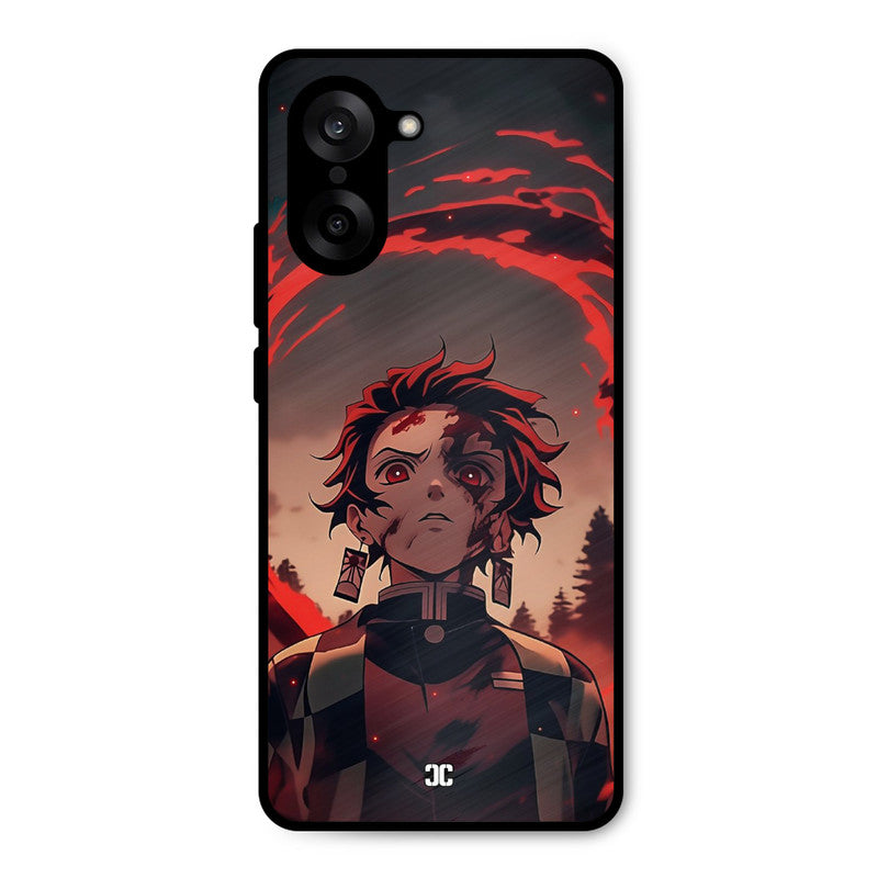 Raging tanjiro Oneplus Nord CE5 Mobile Back Cover - Anime PrintShield Case